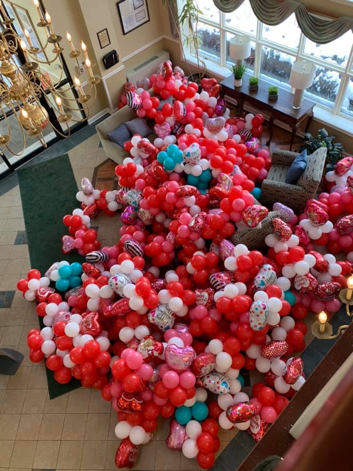 10 loose balloons on ribbons - Brookvale Balloons Brookvale Balloons